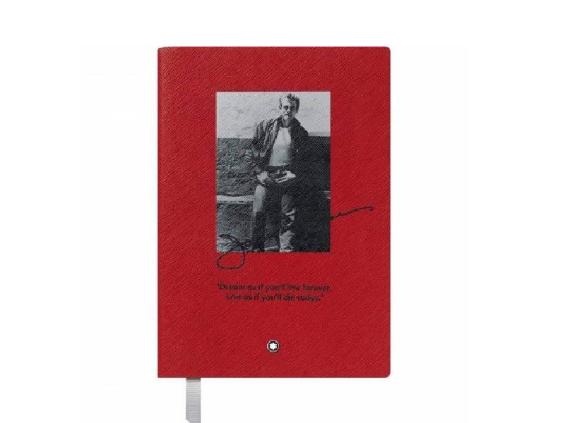 FINE STATIONERY NOTEBOOK  146 GREAT CHARACTERS JAMES DEAN, LINED MONTBLANC 118022